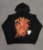 Black orange letter