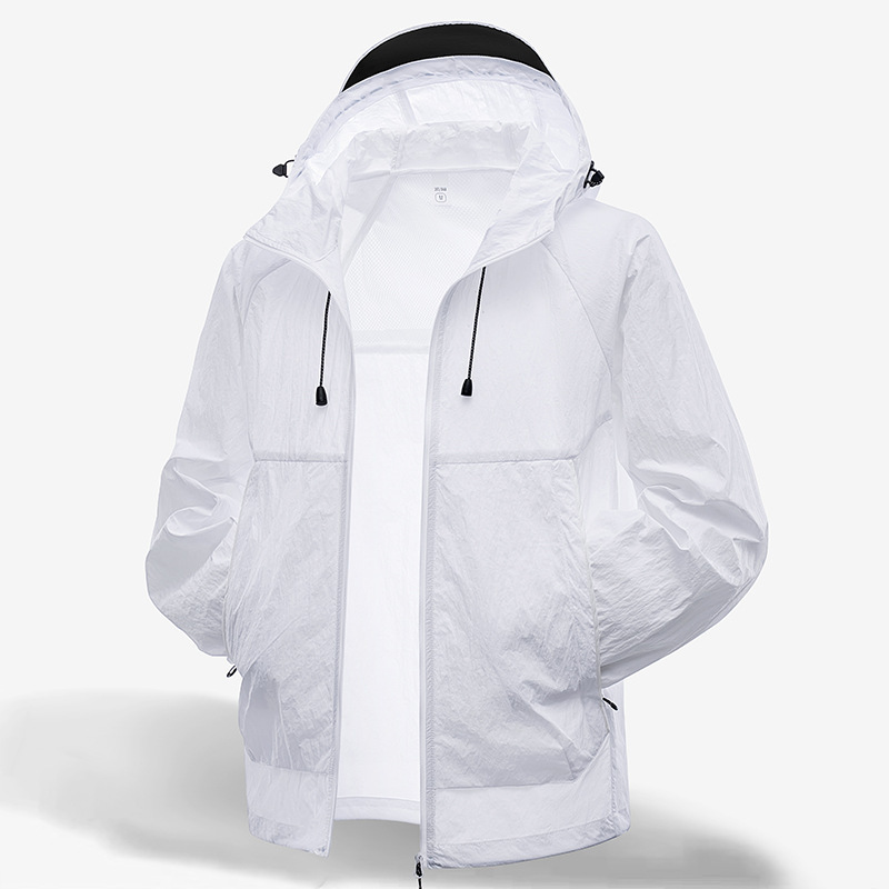 Bird's Nest Brand Outdoor Sports Ice Silk Sun Protection Clothing for Men and Women, Summer Uv Protection Skin Jacket, Lightweight Jacket
