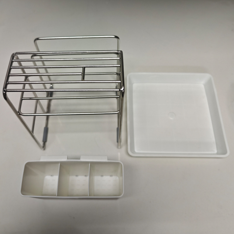304不锈钢菜刀架 家用一体砧板收纳架多功能刀具置物架菜板放置架|undefined