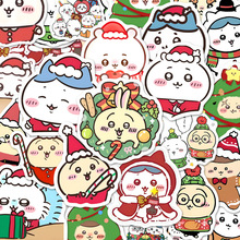136张吉伊卡哇圣诞贴纸可爱卡通圣诞节装饰氛围感手账贴画封口贴