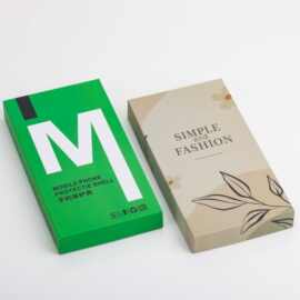 手机壳高档包装盒苹果华为通用手机保护套盒天地盖海绵托中性包装