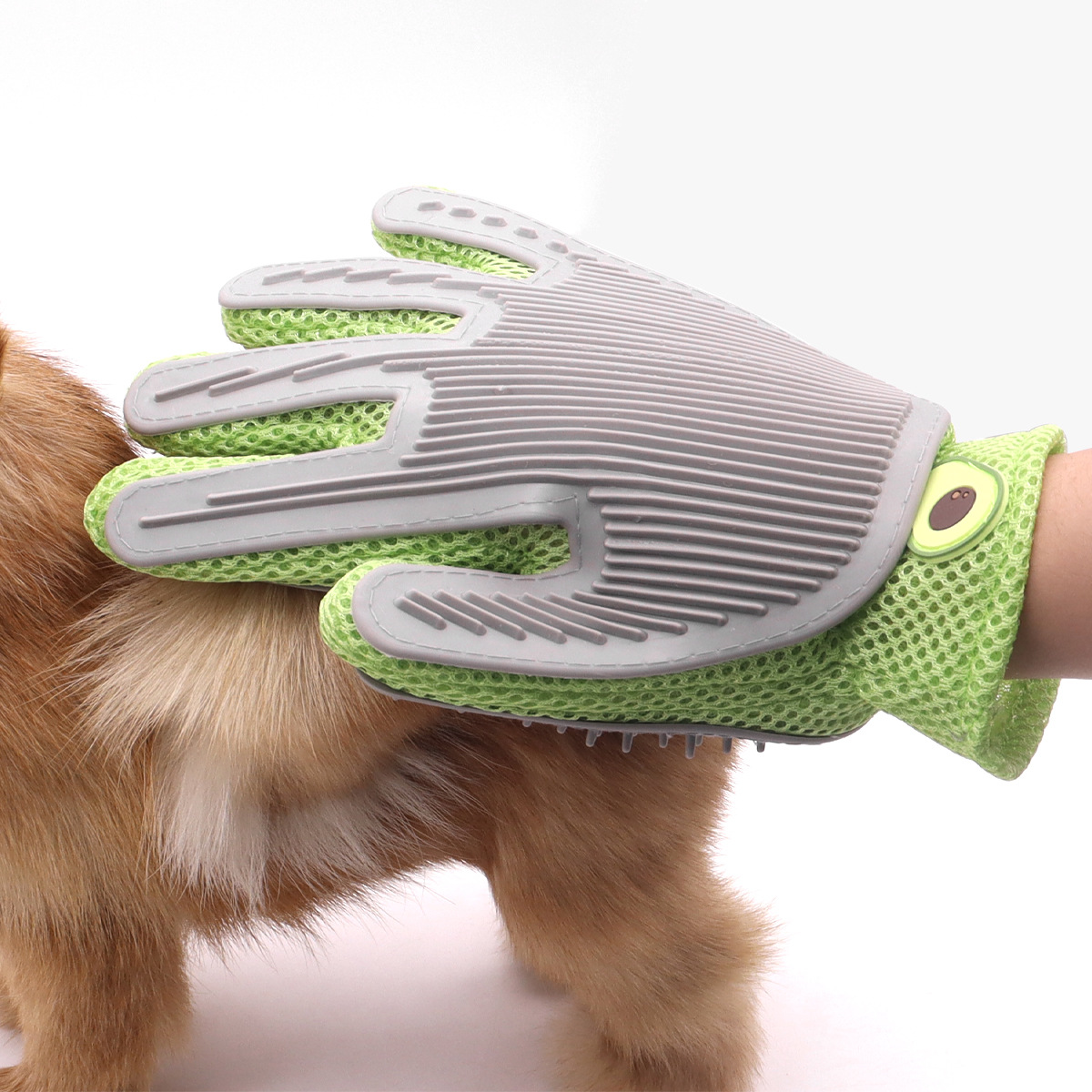 Limpieza del pelo de las mascotas, eliminación del pelo flotante, guantes de gato, depilación de gatos, cepillo de depilación de mascotas de doble cara, artefacto de cepillo de pelo de gato