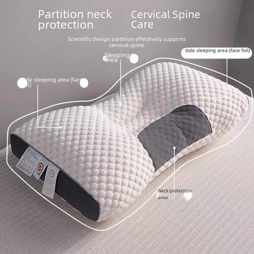 A pair of SPA massage pillows, neck cushion that won't collapse, cervical pillow memory pillow for home use, pillow core for promotional gifts