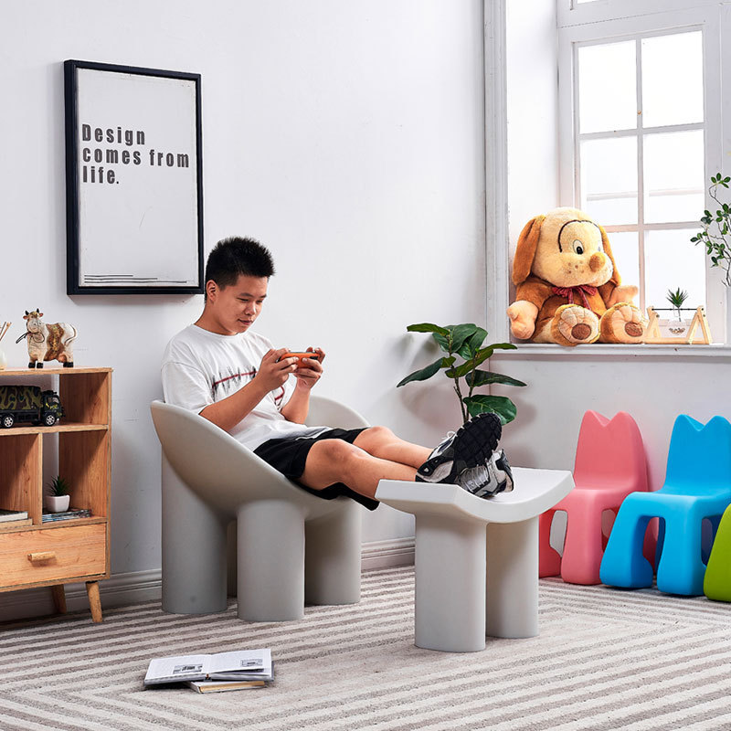 Nordic Dumbo Stool Home Simple Can Sit On And Change Shoe Stool Foot Pedal Home Small Stool Small Bench Low Stool