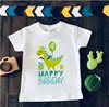 Cartoon dinosaur for boys, children's shirt, T-shirt, Birthday gift