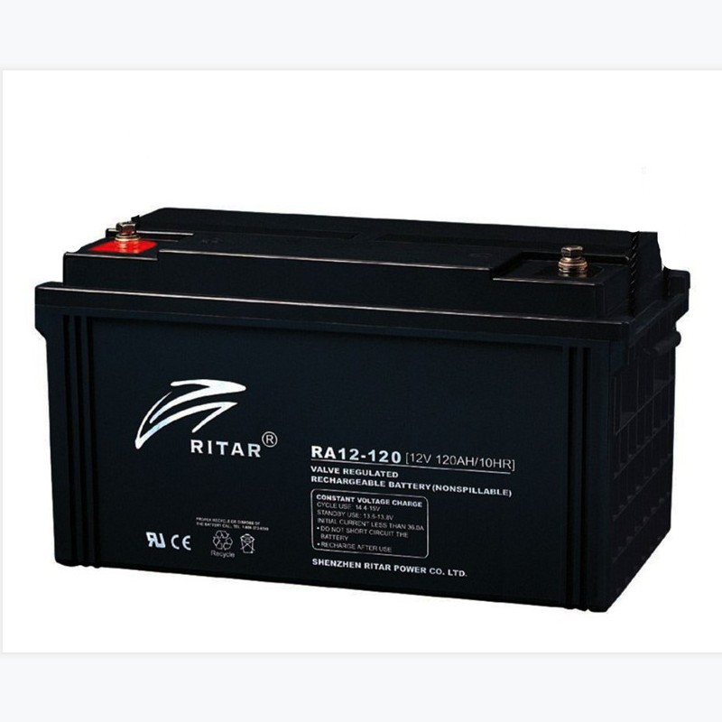 瑞达蓄电池12V120AH免维护RA12-120太阳能 直流屏机房 设备UPS