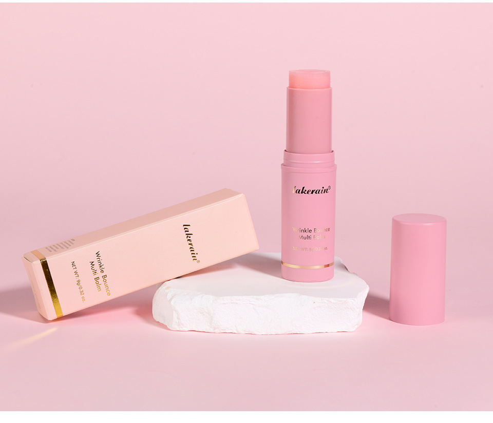 Lakerain Rosa Lippenbalsam Multi-Balm Feuchtigkeitsspendend mit Faltenreduzierung und Feinen Linien Reduzierung – Detail 10