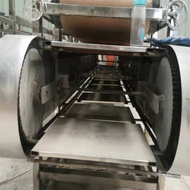 商用电加热擀面皮设备 300小型不锈钢凉皮机 蒸汽式河粉米皮设备