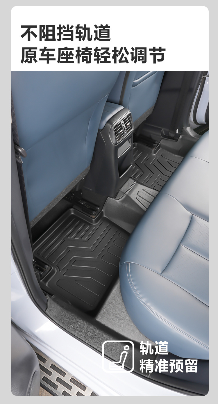 Suitable for Dongfeng Nissan New Qashqai 16-26 Models, Full Surround Interior Modification, Honor Classic Tpe Car Floor Mats