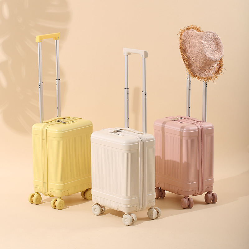 Women's Luggage Suitcase Spring and Autumn Airlines Small Carry-On Suitcase 18inch Children's Trolley Suitcase Ultra-Light Travel Suitcase 16inch Password Suitcase