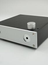 直销216前级功放 全铝机箱 铝合金机壳 电源外壳 前银后黑