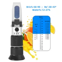 2026手持便携折射仪|果园水产食品厂专用|带ATC温补糖度盐度计