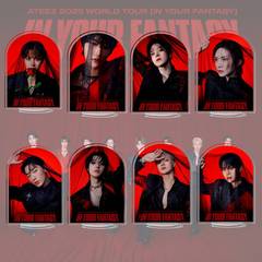 25年 ATEEZ ツアー アクリルスタンド デスクトップオーナメント スター周辺 韓流スター アクリルスタンド