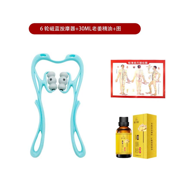 6 rounds of magnetic blue+30ML essential oil+picture