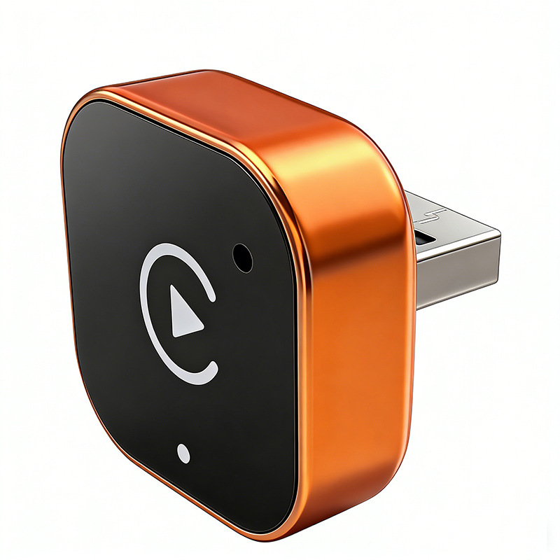 Hot-Selling Car Connectivity Box Two-In-One Smart Wireless Carplay Box Orange Android Autocarplay Box