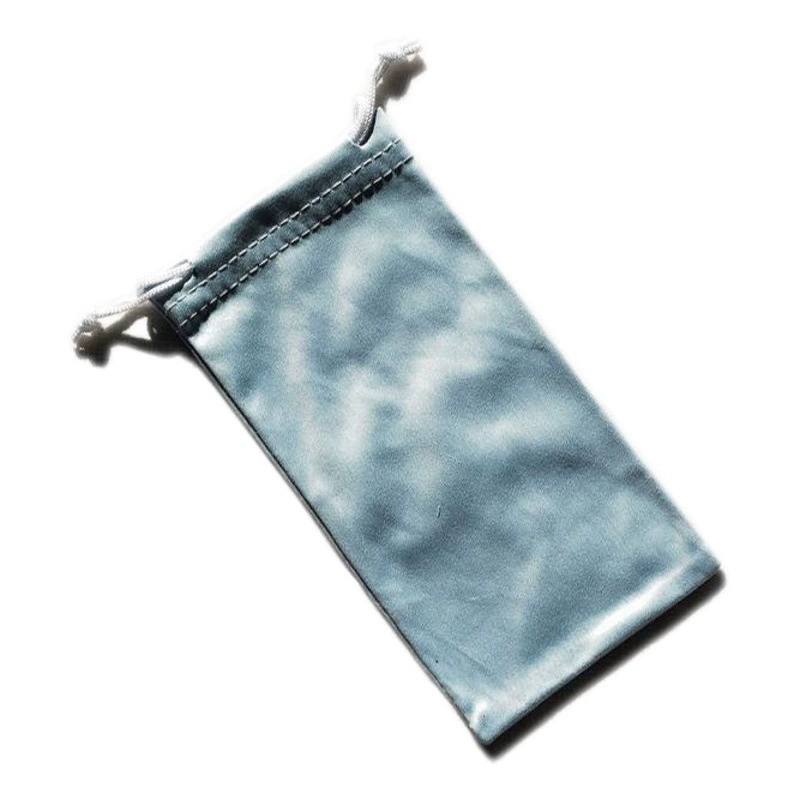 Оптовая оптовая сумка для очков с ультра-волокнистым пятном черные солнцезащитные очки для детей войлочные кожаные солнцезащитные очки портативная сумка для очков