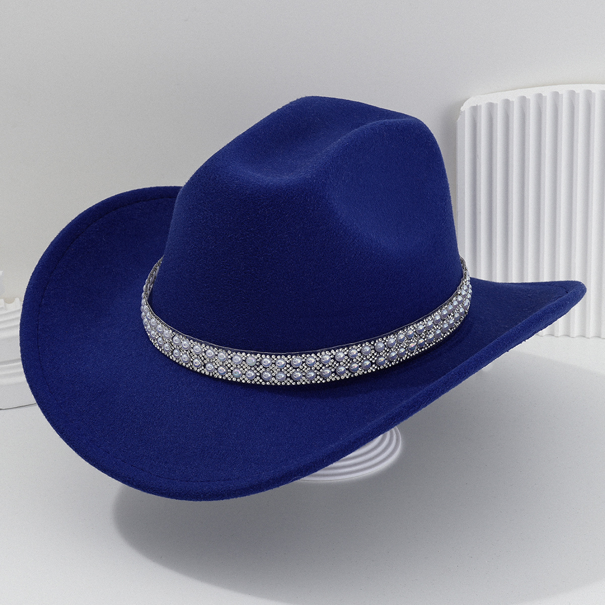 Sombrero de Vaquero para Novia de Poliéster Térmico para Bodas y Conciertos image 16
