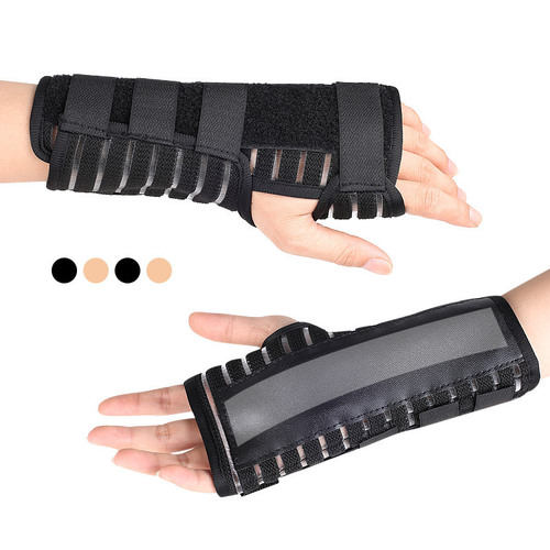 Breathable fitness basketball protective fixed support palm adjustable aluminum strip support wrist protector available in all seasons