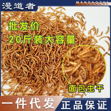 电商批发仓鼠面包虫干零饲料金丝熊黄粉虫干营养粮食主粮10kg20斤