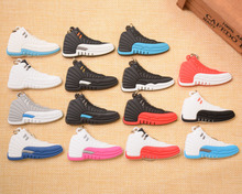现货AJ12代乔丹鞋模钥匙扣 air jordan key chain