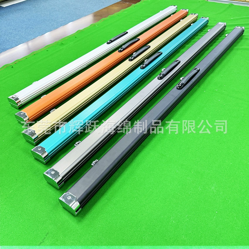 Прямая продажа sloke-Tong из алюминиевого сплава с двойным пазом для стержней PU внутренняя пена губка 3/4 трехслотовая штанга бильярдные аксессуары