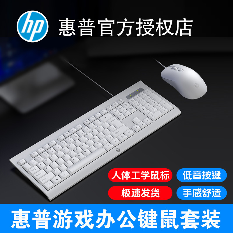 HP/HP KM100有線キーボードマウスセットノートパソコンゲームビジネスオフィス共通卸売り|undefined