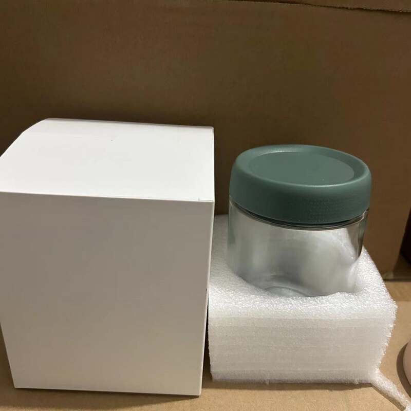 クロスボーダーガラス密封瓶、Amazon食品防湿保存瓶、茶葉、穀物、ナッツ、スナック、ヨーグルト詰め替えボトル|undefined