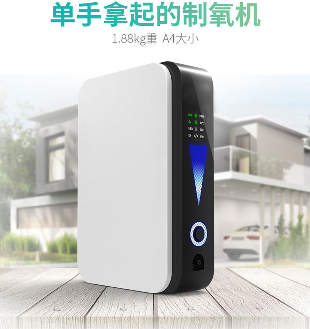 Oxygen Meter, Car Air Purifier, Oxygen Generator, Xizang Tourist Car Oxygen Machine, Mini Oxygen Bar Oxygen Supplement and Oxygen Machine