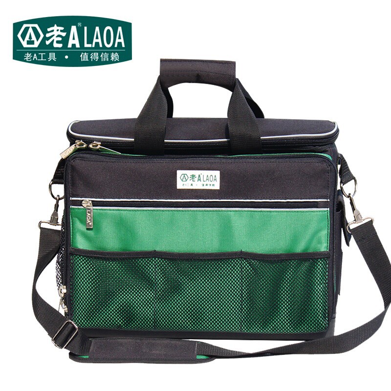 老A加厚牛津布多功能工具包收纳包电脑维修包背包 电工包LA117101