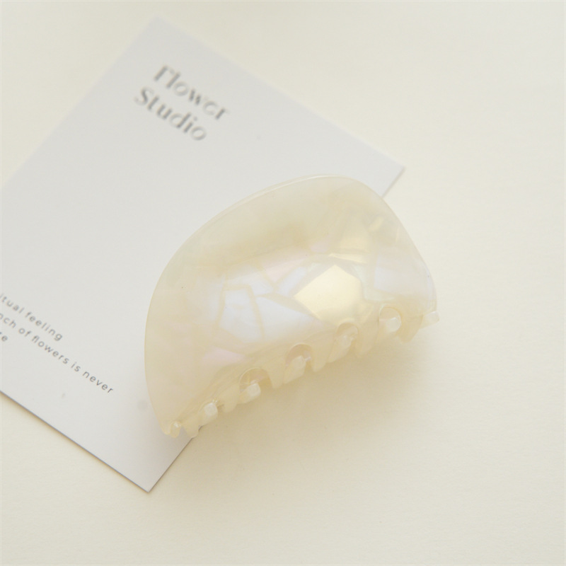 Modern Style, Classic Style Style Women's Modern Style Classic Style Lattice Acetic Acid Sheets Polishing Hair Claws