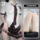 Bai Ling's New Sexy Intimates Jk Uniform Preppy Style Slim Sexy Internet Celebrity Sexy Student Outfit Ultra Short Pleated Skirt