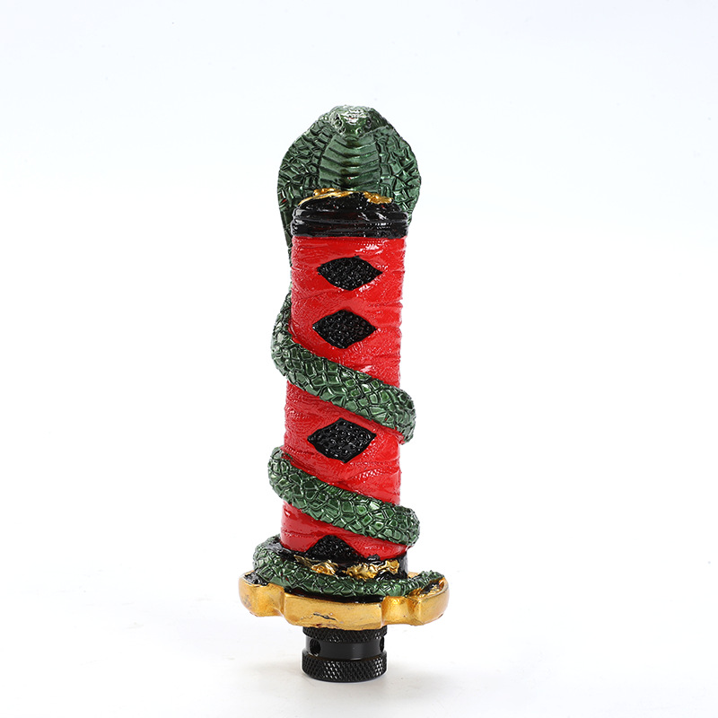 Cab and accessories — Universal Modified Resin Shift - snake-head-green