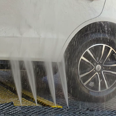 Infrared Sensor and Plc Control for | Car washing machine
