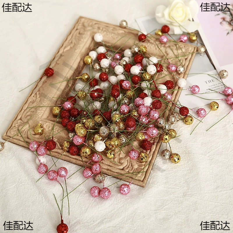 Растения Блестки Бусы DIY Материал ручной работы конфеты подарочная коробка аксессуары для украшения дома Ягодные бусы