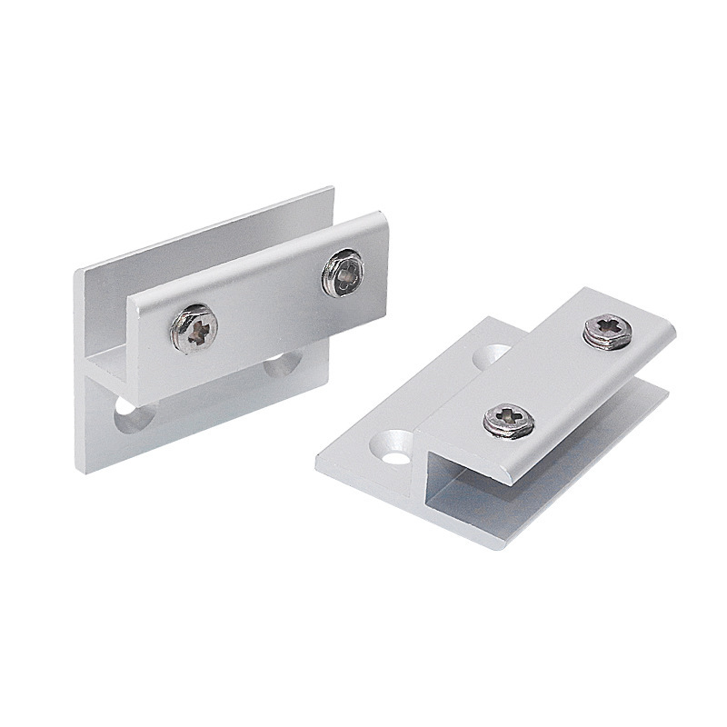 h-shaped Glass Clip Glass Fixed Clip Bathroom Mirror Bracket Bracket Glass Bracket Shelf Bracket Partition Bracket