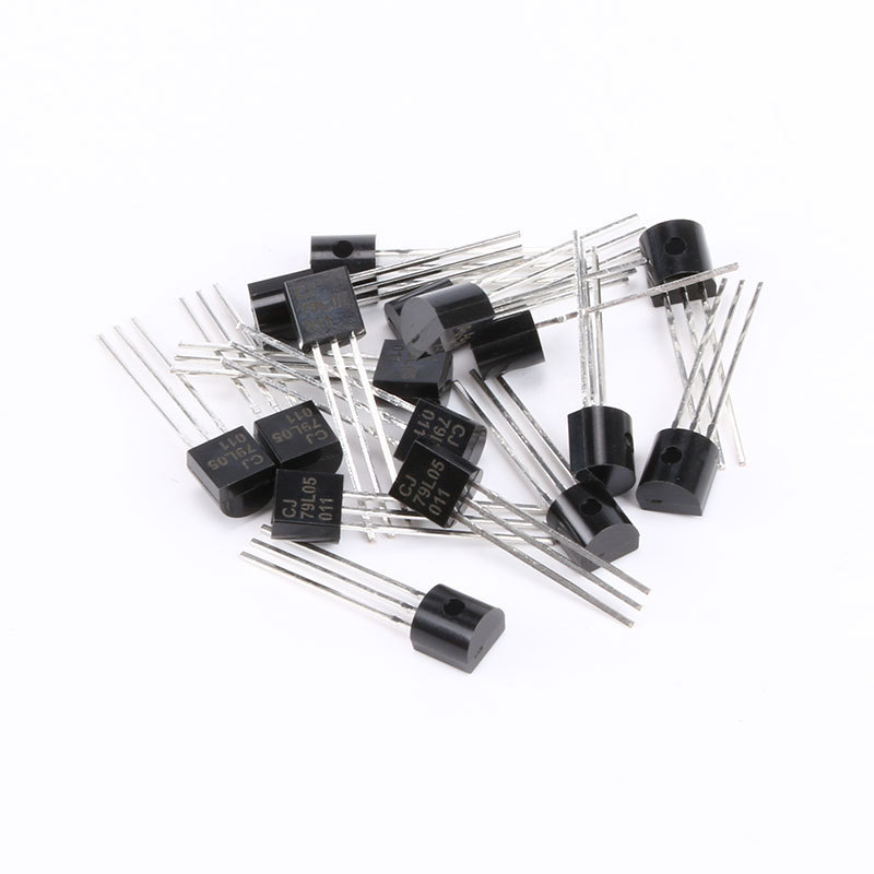 原装正品 CJ79L05 3% TO-92 0.1A/-5V/0.625W 直插稳压电路 10只
