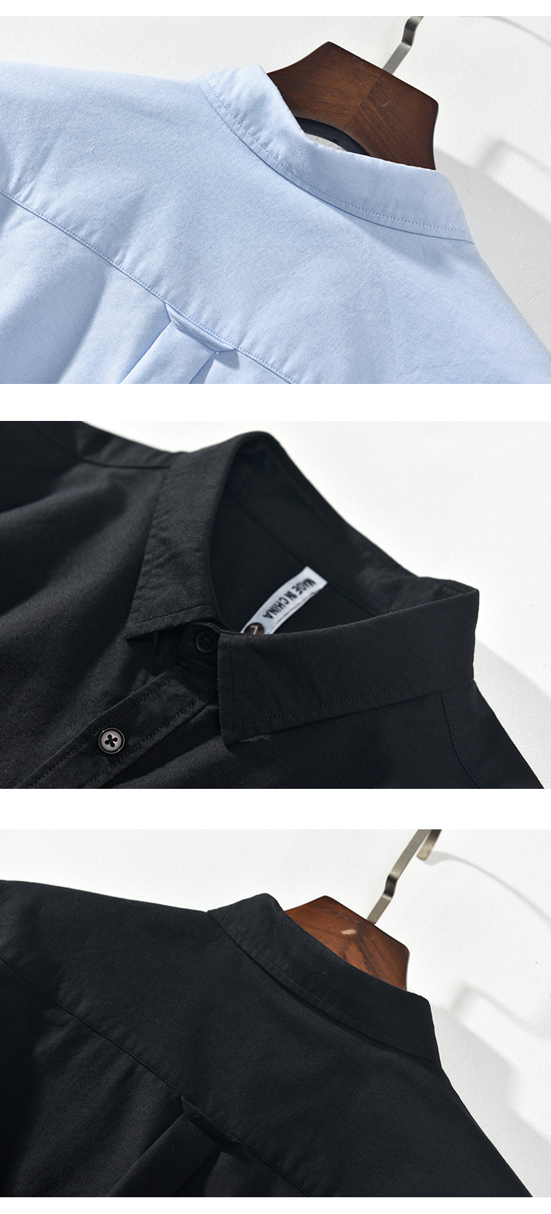 Spring and autumn lapel ordinary casual cotton loose men's shirt, comfortable and fashionable men's shirt, one-piece consignment 8821 pic 22
