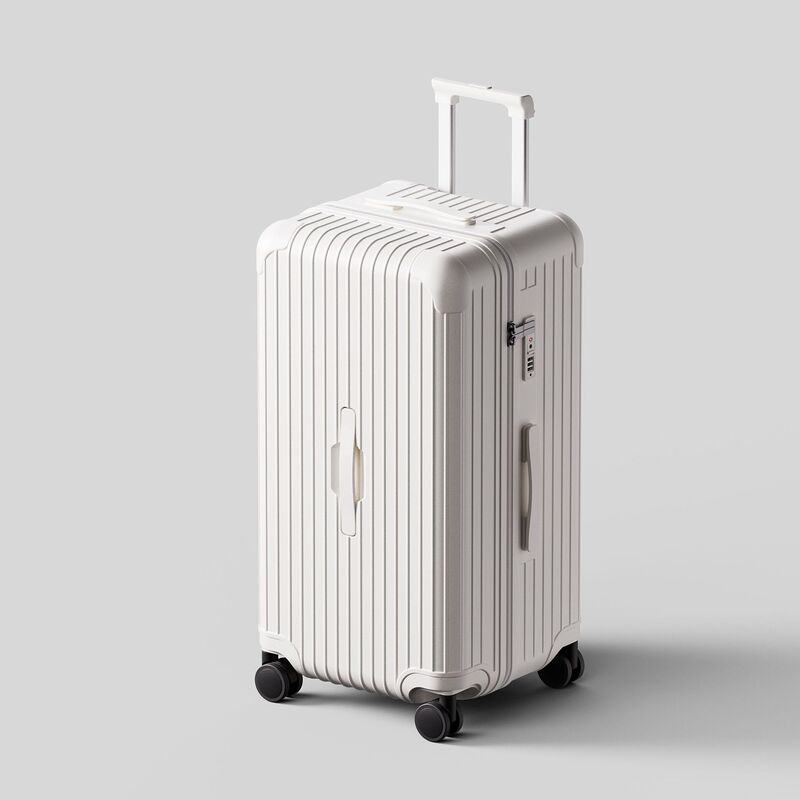 Large-capacity 37-point luggage case 30-inch suitcase thickened luggage case anti-fall explosion-proof password luggage leather case