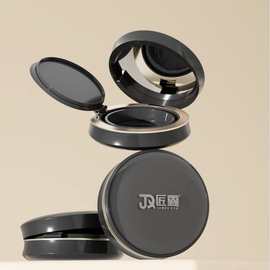 厂家定 制新款椭圆形气垫包装粉底液BB霜气垫盒子双层粉饼盒包材