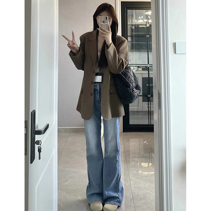 设计感西装外套女春春年新款小个子休闲通勤小西服设计感小众|undefined