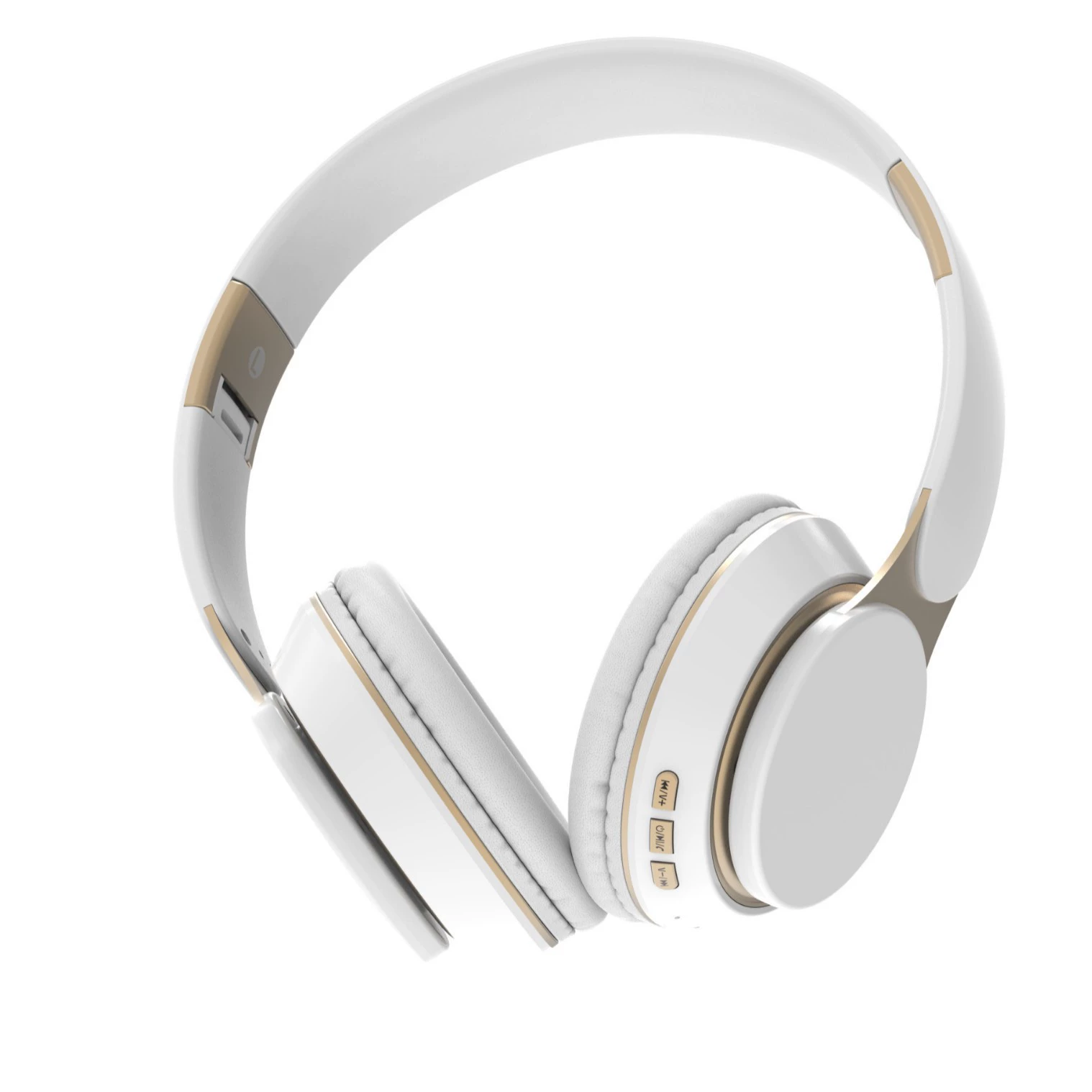 Cross-border headset bluetooth headset subwoofer stereo retractable folding card wireless headset source factory