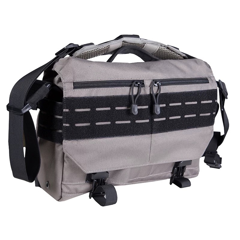 Tactics one-shoulder bag charging, handheld laptop