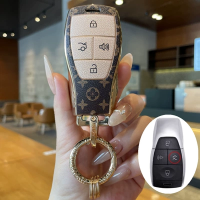 Off-Road Bj30 Key Case: Car key bag - type-a-four-button-trunk-key-cover-trendy-ring