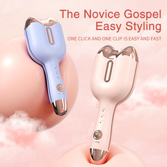 Cross-border Egg Roll Automatic Curling Iron with Negative Ions, Small Home Use for Students, 32mm Wave Pattern Cat Paw Egg Curling Iron