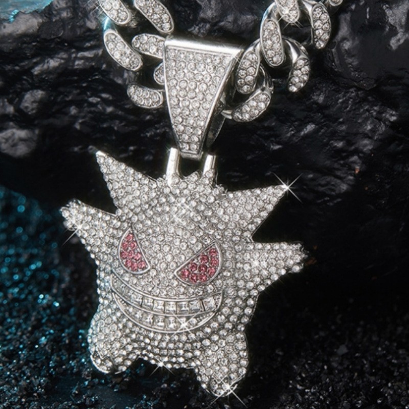 Silver Gengar Single Pendant