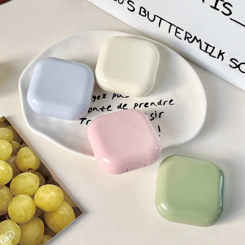Special Offer Sweet Cream Color~ Contact Lens Case Portable Contact Lens Care Box with Mirror Companion Box As2552 Special Offer Sweet Cream Color~ Contact Lens Case Portable Contact Lens Care Box with Mirror Companion Box As2552