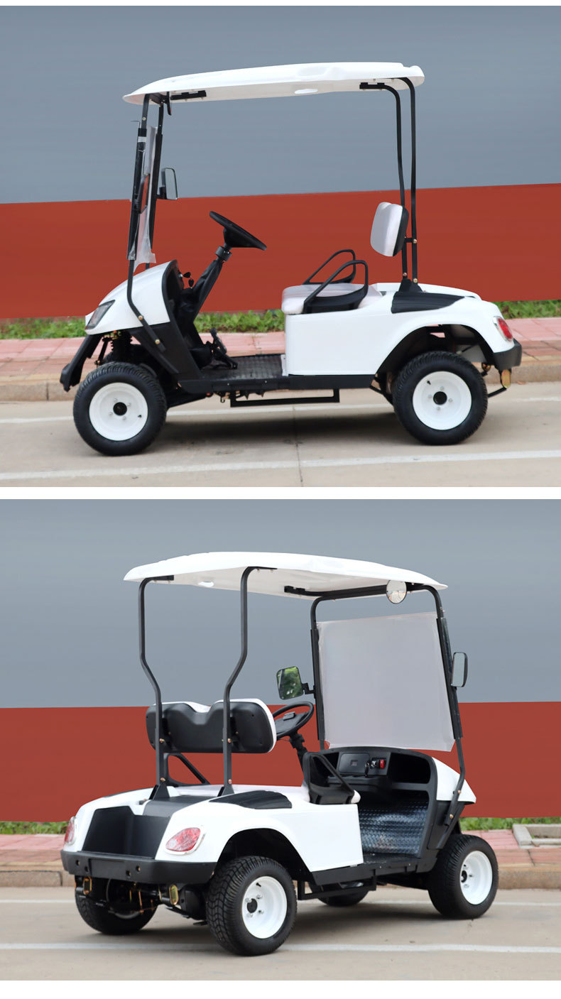 Electric Golf Cart for Foreign Trade Export, Tourist Attraction, 4-Seater, 6-Seater, Hotel Reception, Rv Golf Cart