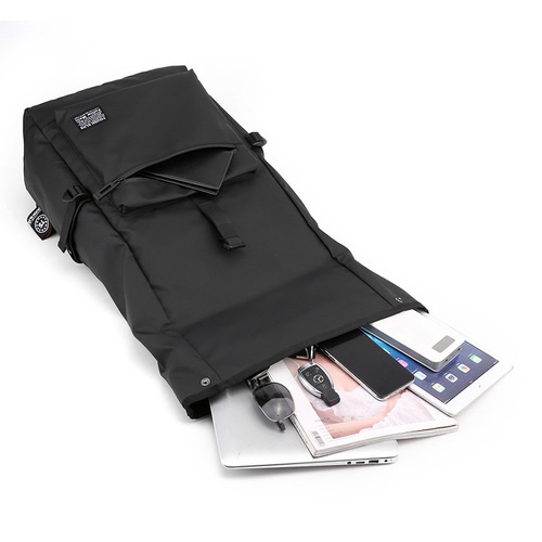New simple backpack, men's casual travel bag, computer backpack, lightweight college student bag, drop shipping