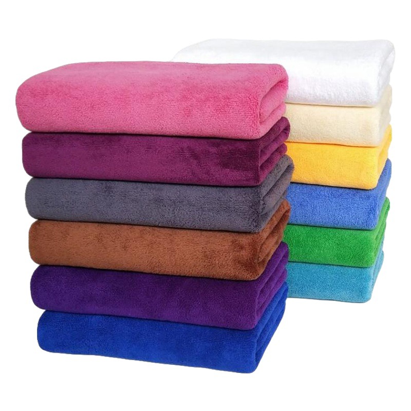 Housekeeping cleaning cloth wholesale beauty salon thickened dry hair towel towel absorbent lint kindergarten square towel