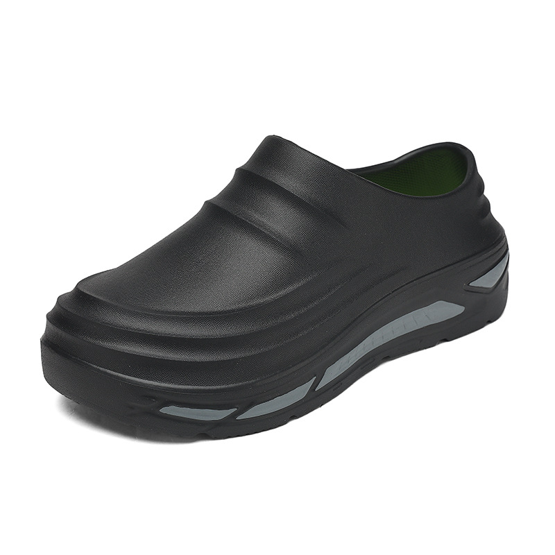 Waterproof Men's Chef Hotel Top Quality Restaurant Labor Protection Back Kitchen Work Shoes Home Indoor Lightweight Non-Slip_voghion.com